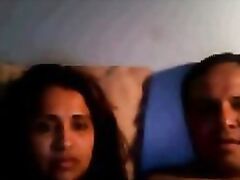 Indian Couple On Webcam Show.